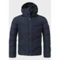 Winterjacke SCHÖFFEL "Urban Ins Jacket Style Lodos MNS" Gr. 56, blau (8820, blau), Herren, Oberstoff : 63% Nylon 37% Baumwolle Futter : 100% Polyester Futter : 100% Polyester Füllung : 100% Polyester, Jacken