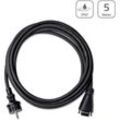 5m Kabel Hoymiles HMS Field Connector BC05 Stecker auf Schuko - MwSt: 19% für Ge...