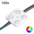 LED Modul RGB 1,44W 160° 12V IP65 (100 Stück VPE)