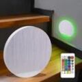 LED Treppenleuchte IP44 Alu-gebürstet - Lichtfarbe: RGB+CCT 2W - Lichtaustritt: ...