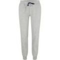 TOM TAILOR Damen Pyjama Sweathose, grau, Meliert, Gr. 40