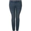 TOM TAILOR Damen Plus - Slim Jeans, blau, Gr. 46