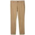 TOM TAILOR Herren Regular Stretch Chino, braun, Uni, Gr. 32/32