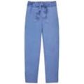 TOM TAILOR DENIM Damen Paperbag Hose, blau, Uni, Gr. XL