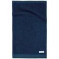 TOM TAILOR Unisex Gästehandtücher im 6er-Pack, 30x50 cm, blau, Uni, Gr. 30X50