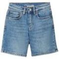 TOM TAILOR Jungen Jeansshorts mit recycelter Baumwolle, blau, Gr. 110