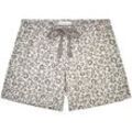 TOM TAILOR Damen Pyjama Shorts mit Animalprint, grau, Animalprint, Gr. S/36