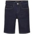 TOM TAILOR Damen Alexa Slim Jeansshorts, blau, Meliert, Gr. 25