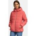 Steppjacke MARIKOO "Alemee" Gr. XL, rot (rouge) Damen Jacken Mit warmen Fleecestoff im Inneren