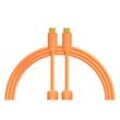 DJ TECHTOOLS Chroma Cable USB-C to C, orange - 1,0 m, gerader Stecker