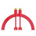 DJ TECHTOOLS Chroma Cable USB-C to C, red - 1,0 m, gerader Stecker