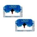 JICO N-44-7 DJ IMP SD Replacement Stylus, blue (Pair)