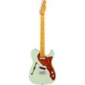 Fender American Professional II Telecaster Thinline MN Transparent Surf Green