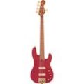 Charvel Pro-Mod San Dimas Bass JJ V CM Candy Apple Red Metallic