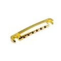 ABM Guitar Parts 3020ga Stop Tailpiece Aluminium Gold