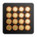 DJ TECHTOOLS Midi Fighter Spectra, Gold Limited Edition