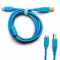 DJ TECHTOOLS DJTT USB-C Chroma Cable Blue 1,5m, gerader Stecker