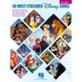 Hal Leonard The 40 Most-Streamed Disney Songs