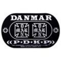 Danmar Drum Zubehör BassDrum Kickpad 210DKIC, Double Pedal, Iron Cross