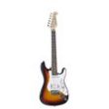 J & D E-Gitarre ST-MINI Sunburst