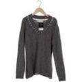 Oui Damen Pullover, grau, Gr. 42