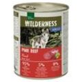 REAL NATURE WILDERNESS Nassfutter für Hunde Adult Pure Beef 24x800 g