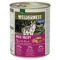 REAL NATURE WILDERNESS Nassfutter für Hunde Adult Wild Valley Pferd & Rind 12x800 g