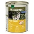 REAL NATURE WILDERNESS Nassfutter für Hunde Adult Pure Turkey 12x800 g