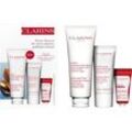 CLARINS KÖRPERPFLEGE Form & Festigkeit Deine Feel-Good Essentials Set Crème Jeunesse des Mains 100 ml + Baume Corps Super Hydratant 30 ml + Body Fit ACTIVE 8 ml 1 Stk.