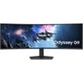 G (A bis G) SAMSUNG Curved-Gaming-Monitor "Odyssey G9 S49CG954EU" Monitore schwarz