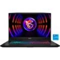 MSI Gaming-Notebook "Katana 17 B13VEK-1298", Notebooks, schwarz, 16 GB RAM 1000 GB SSD, Core i5, Microsoft Windows 11, Topseller