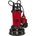 Schmutzwasserpumpe EINHELL "GE-DP 900 Cut" Pumpen rot (rot/schwarz) 900 W, 16000 lh