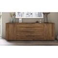 Sideboard BORCHARDT MÖBEL "Tom", braun (eichefarben vintage), B:200cm H:72cm T:35cm, Spanplatte, Sideboards, Breite 200 cm