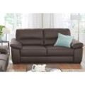 2-Sitzer CALIA ITALIA "Gaia, hochwertiges Ledersofa mit erstklassigem Sitzkomfort", braun, B:177cm H:92cm T:97cm, Leder SORRENTO - 100% Leder, Leder BULL - 100% Leder, Sofas, edles Design, in zwei hochwertigen Lederqualitäten