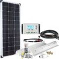 Solaranlage OFFGRIDTEC "mPremium L-100W/12V", schwarz (baumarkt), Solarmodule, Wohnmobil Solaranlage