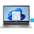 ACER Notebook "A315-59-38NS", silber (pure silber), 16 GB RAM 512 GB SSD, Core i3, Windows 11 Home (64 Bit), Notebooks