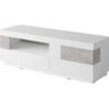 Lowboard INOSIGN "SILKE" Sideboards weiß (weiß hochglanz, beton, optik) Breite 160 cm