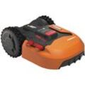 Rasenmähroboter WORX "Landroid S400" orange (baumarkt) 400m², 20V2Ah, 18cm20-50mm, WiFiBluetooth, Cut to edge, PowerShare