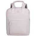 Cityrucksack HARBOUR 2ND "Hamburg L" Gr. B/H/T: 25 cm x 31 cm x 10 cm, rosa (flamingo) Damen Rucksäcke Tagesrucksack Arbeitsrucksack Freizeitrucksack