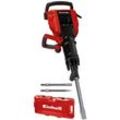 Abbruchhammer EINHELL "TE-DH 50", schwarz (schwarz, rot), B:20,5cm H:40cm L:91,2cm, Abbruchhammer, inklusive Transport- und Aufbewahrungskoffer