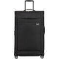 Weichgepäck-Trolley SAMSONITE "AIREA, 78 cm" Gr. B/H/T: 49cm x 78cm x 29cm 112 l, schwarz, Nylon, unifarben, Koffer, Weichschalenkoffer Großer-Koffer Reisekoffer mit Volumenerweiterung