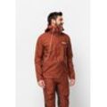 Skijacke JACK WOLFSKIN "ALPSPITZE AIR 3L JKT M", Herren, Gr. L (52), rosa (carmine), OBERSTOFF OBERSTOFF 100% POLYAMID ABSEITE 100% POLYAMID FUTTER 75% POLYAMID, 25% ELASTHAN, Jacken