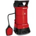 Schmutzwasserpumpe EINHELL "GE-DP 3925 ECO" Pumpen rot 10.000 lh max. Fördermenge