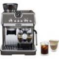 DE'LONGHI Espressomaschine "La Specialista Arte Evo Cold Brew EC9255.T" Kaffeemaschinen Siebträger Gr. 2 Tasse(n), grau (titanium)