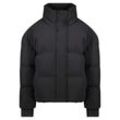 Outdoorjacke CARS JEANS "Jacke Caley" Gr. 10 (140), schwarz, Mädchen, Obermaterial: 95% Nylon, 5% Elasthan, unifarben, Jacken