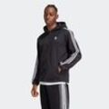 Kapuzensweatshirt ADIDAS ORIGINALS "Fleece hoodie" Gr. S, schwarz, Herren, Obermaterial: 100% Polyester, Sweatshirts