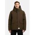 Winterjacke KHUJO "Gero" Gr. L (52), grün Herren Jacken Warme Outdoorjacke mit Kapuze