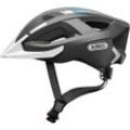 Fahrradhelm ABUS "ADURO 2.0" Gr. L, grau (race grau), Helme, L Kopfumfang: 58cm - 62cm