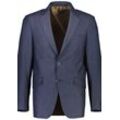 Anzugsakko LINDBERGH "Lindbergh Anzugjacke", Herren, Gr. 46, blau (blau mel), Oberstoff: 62% Polyester 32% Viskose 6% Elasthan; Futter: 95% Polyester 5% Elasthan, Sakkos