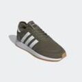 Sneaker ADIDAS SPORTSWEAR "N-5923", Gr. 42,5, grün (olive strata, cloud weiß, gum 3), Textil, sportlich, Schuhe